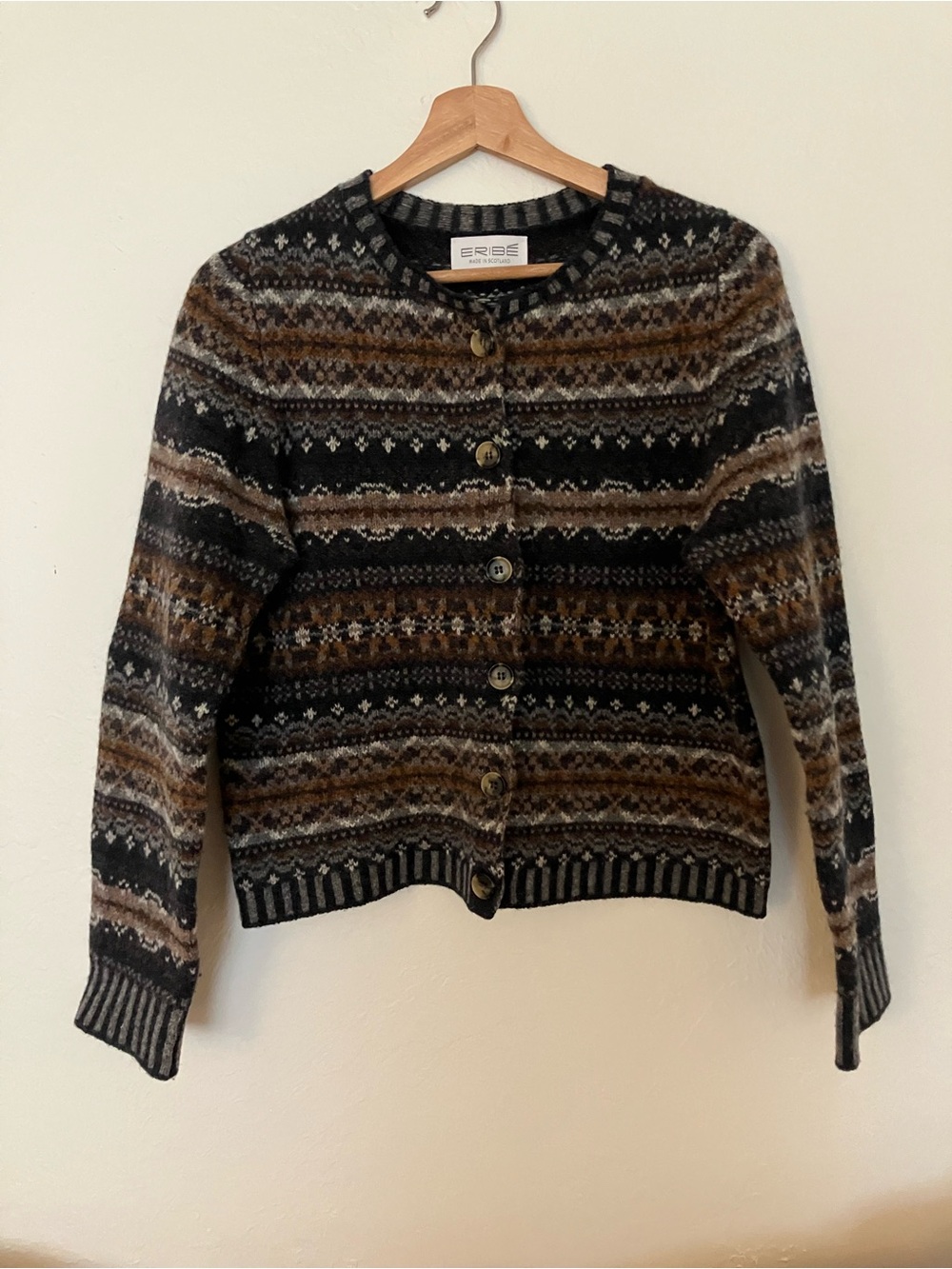 PRICE FIRM Eribe Westray Cardigan in Caithness